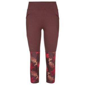 KILPI SOLAS Női 3/4-es leggings, piros, méret kép