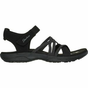 Skechers REGGAE SLIM - MEADOW GRAZER Női szandál, fekete, méret kép