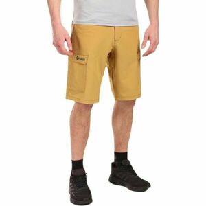 KILPI KILKIS Férfi outdoor rövidnadrág, arany, méret XXXL kép