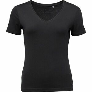 4F BASIC T-SHIRT W Női felső, fekete, méret kép