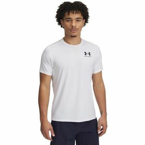 Under Armour HEATGEAR FITTED Férfi póló, fehér, méret L kép