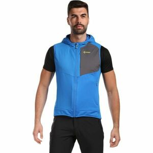 KILPI LENIA Férfi outdoor softshell mellény, kék, méret XXXL kép