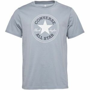 Converse STANDARD FIT CHUCK PATCH CORE Férfi póló, világoskék, méret kép
