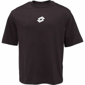 Lotto LOGO METAL TEE Férfi póló, fekete, méret kép