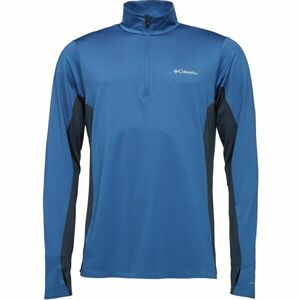 Columbia THREE PITCH HALF ZIP Férfi felső, kék, méret kép