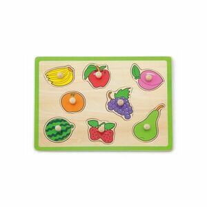 VIGA GYÜMÖLCS Gyerek fa puzzle, mix, méret kép