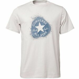 Converse CHUCK DISTORT SPRAY PAINT TEE Férfi póló, szürke, méret kép