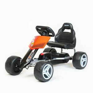 BABY MIX SPEEDY Gyerek lábbal hajtós gokart, fekete, méret kép