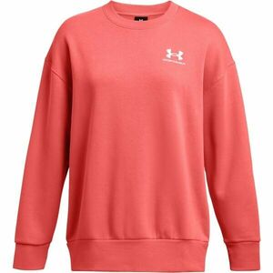 Under Armour ESSENTIAL FLC OS CREW Női pulóver, lazac, méret kép