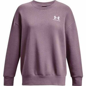 Under Armour ESSENTIAL FLC OS CREW Női pulóver, lila, méret kép