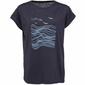 Lotto WAVE TEE Női póló, sötétszürke, méret kép