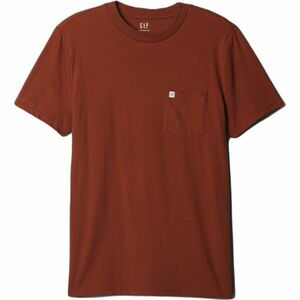 GAP INTL - F SS Férfi póló, barna, méret kép