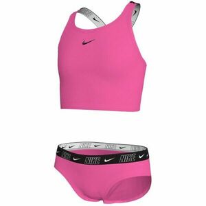 Nike NIKE LOGO TAPE Lány fürdőruha, rózsaszín, méret kép
