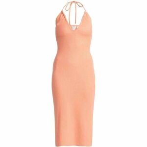 Roxy LATE SUNSET HALTER Női nyári midi ruha, lazac, méret kép