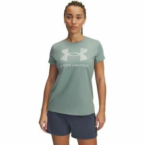 Under Armour LIVE SPORTSTYLE GRAPHIC SS Női póló, zöld, méret kép