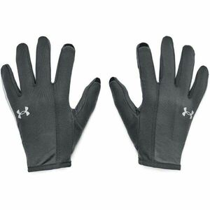 Under Armour STORM RUN LINER Férfi kesztyű, sötétszürke, méret kép