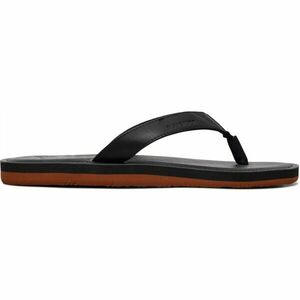 Quiksilver MOLOKAI NUBUCK II Férfi flip-flop papucs, fekete, méret 41 kép