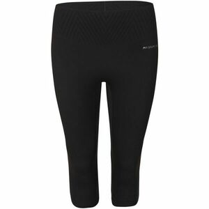 PROGRESS ZORA 3/4 Női 3/4-es leggings, fekete, méret kép