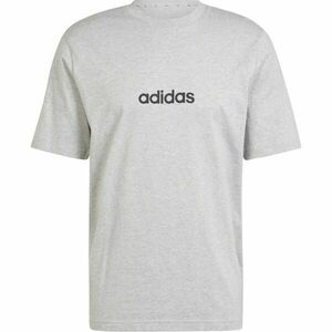 adidas ESSENTIALS LINEAR TEE Férfi póló, szürke, méret kép