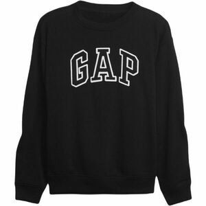 GAP HERITAGE CREW Női pulóver, fekete, méret kép