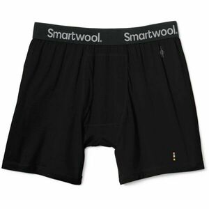 Smartwool MERINO BOXER BRIEF BOXED Férfi bokszeralsó, fekete, méret kép