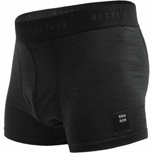 Sensor MERINO CORDURA Férfi alsónemű, fekete, méret kép