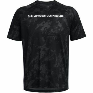 Under Armour TECH ABC CAMO Férfi rövid ujjú póló, fekete, méret kép
