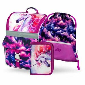 BAAGL 3 SET ZIPPY UNICORN KINGDOM Iskolai szett, mix, méret kép