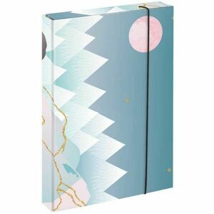 BAAGL JUMBO MOON Füzettartó box A4, szürke, méret kép