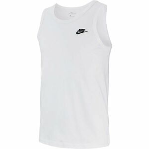 Nike NSW CLUB - TANK M Férfi ujjatlan póló, fehér, méret kép