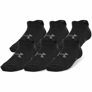 Under Armour ESSENTIAL NO SHOW 6PK Zokni, fekete, méret kép