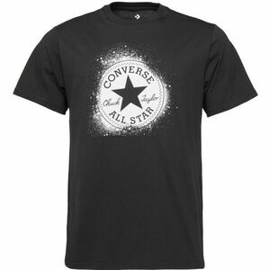 Converse CHUCK DISTORT SPRAY PAINT TEE Férfi póló, fekete, méret kép
