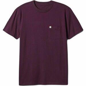 GAP INTL - F SS Férfi póló, bordó, méret kép