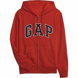 GAP V-HERITAGE LOGO FZ SNL Férfi pulóver, piros, méret kép