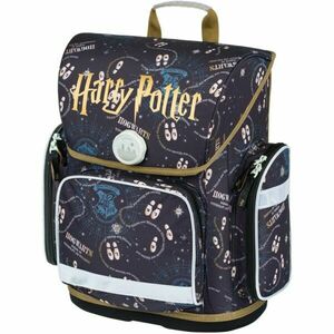 BAAGL ERGO HARRY POTTER THE MARAUDER'S MAP Iskolatáska, fekete, méret kép