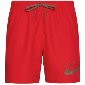 Nike LOGO SOLID 5 Férfi úszónadrág, piros, méret kép