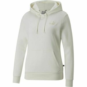 Puma ESS + EMBROIDERI HOODIE FL Női pulóver, bézs, méret kép