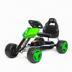 BABY MIX SPEEDY Gyerek lábbal hajtós gokart, fekete, méret kép