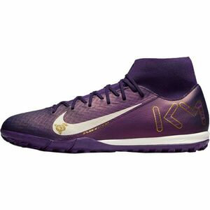 Nike ZOOM MERCURIAL SUPERFLY 10 ACADEMY KM TF Férfi turf futballcipő, lila, méret 40.5 kép