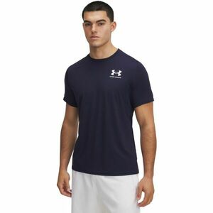 Under Armour HEATGEAR FITTED Férfi póló, sötétkék, méret S kép