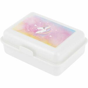 BAAGL RAINBOW UNICORN Uzsonnásdoboz, fehér, méret kép