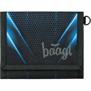 BAAGL BLUELIGHT Pénztárca, fekete, méret kép