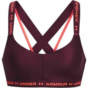 Under Armour CROSSBACK LOW Női melltartó, bordó, méret kép