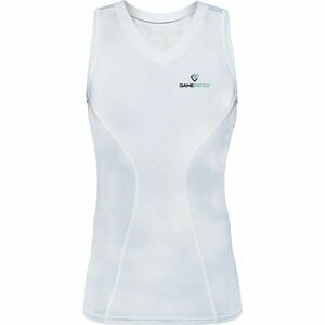 GAMEPATCH COMPRESSION SHIRT Kompessziós uniszex trikó, fehér, méret kép