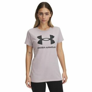 Under Armour LIVE SPORTSTYLE GRAPHIC SS Női póló, szürke, méret kép