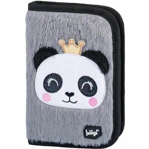 BAAGL CLASSIC CASE PANDA Iskolai tolltartó, szürke, méret kép