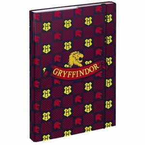 BAAGL HARRY POTTER GRYFFINDOR Füzettartó box A4, sötétkék, méret kép