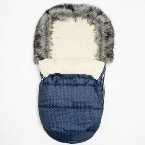 NEW BABY LUX WOOL Téli bundazsák, sötétkék, méret kép