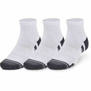 Under Armour PERFORMANCE COTTON 3PK QTR Gyerek zokni, fehér, méret kép