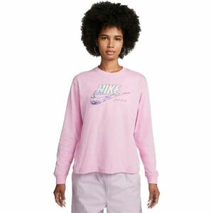 Nike NSW TEE OC 1 LS BOXY Női felső, rózsaszín, méret kép